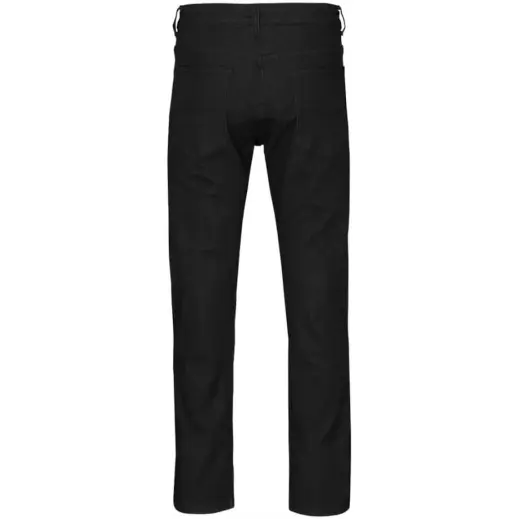 Mens Fashion Denim Jeans Black Back